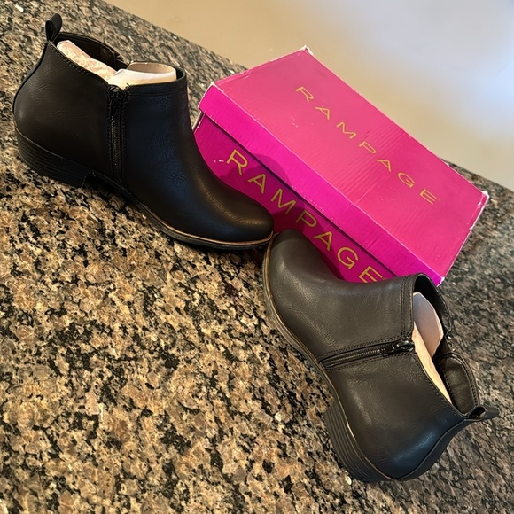 Rampage black brush bootie NIB 8.5M - Picture 6 of 9